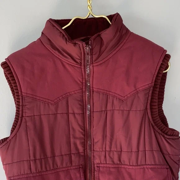 Aeropostale Maroon and Orange Vest - Picture 3 of 15